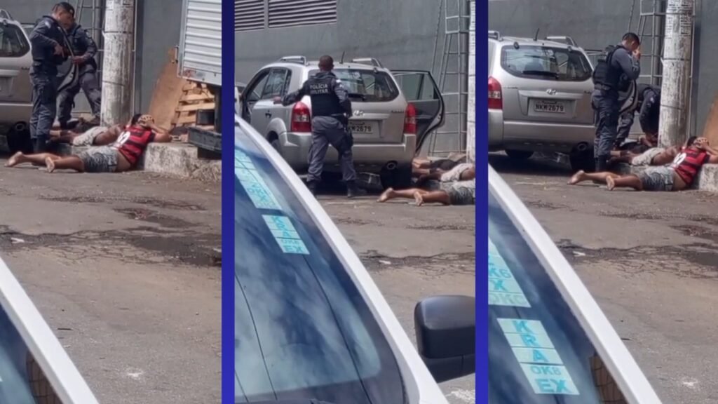 Seis criminosos foram presos com armas e drogas em caminhonete na cidade de Vila Velha