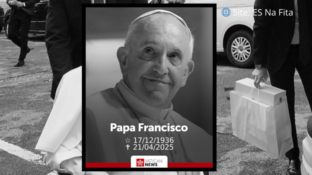 Morre Papa Francisco, aos 88 anos anunciou o Vaticano