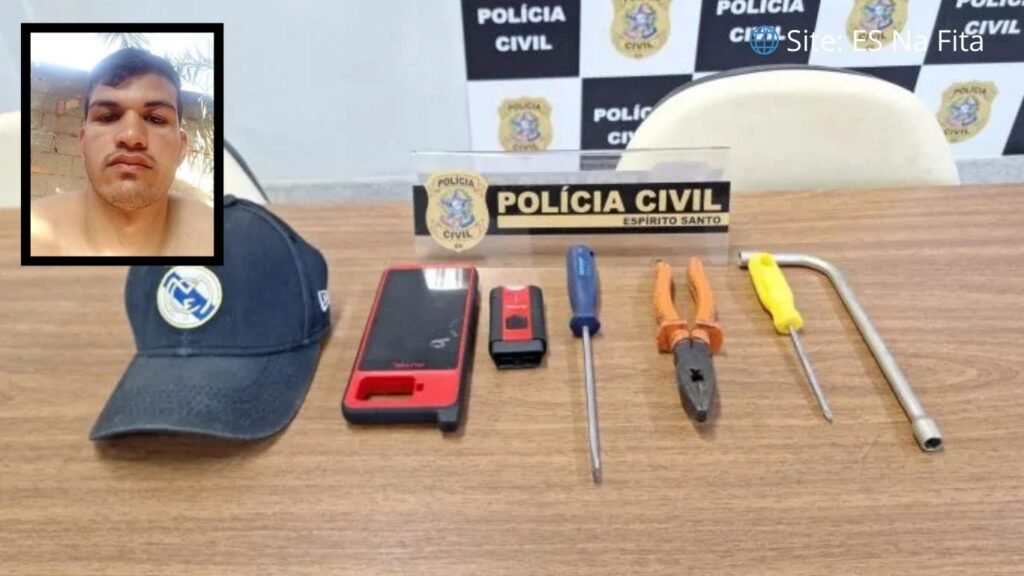 Líder da "Gangue da Hilux" é preso pela Polícia Civil no município de Cariacica
