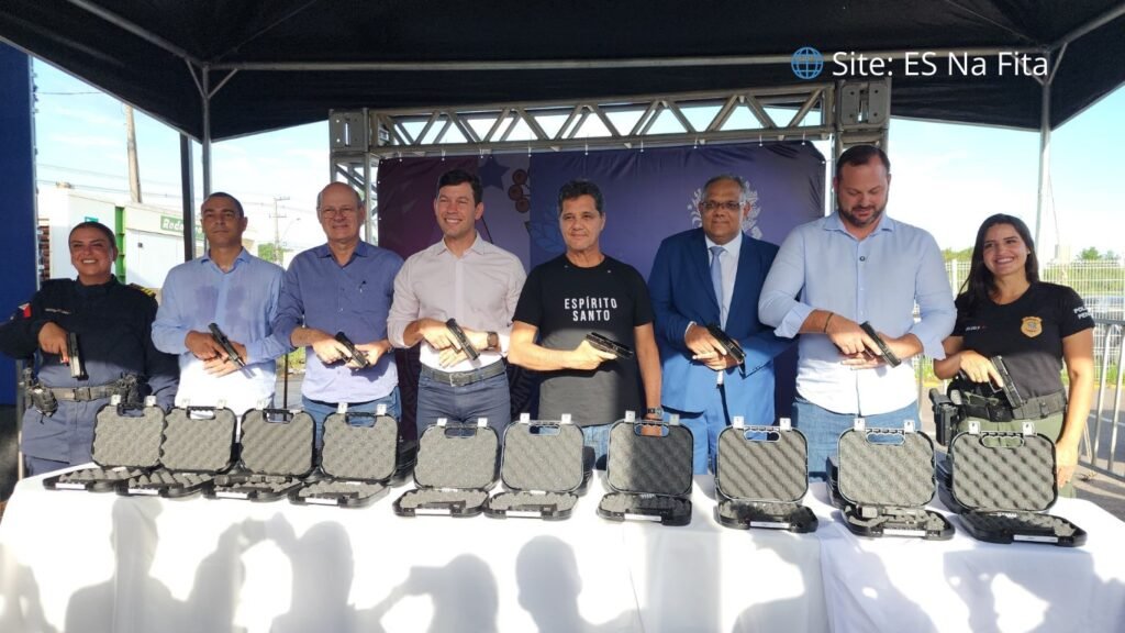 Guarda Municipal de Vila Velha recebe 300 pistolas do Governo do Estado