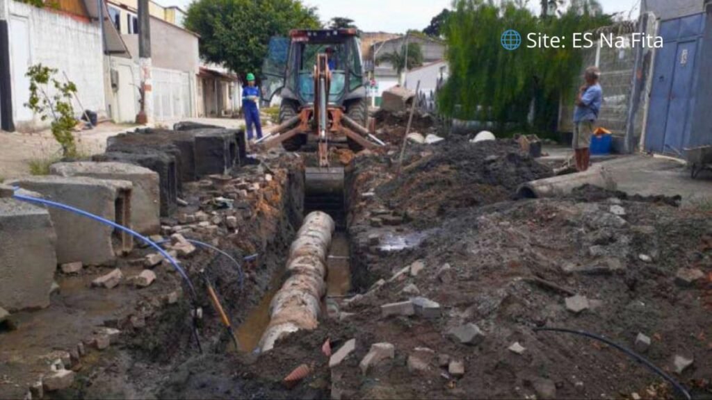 Prefeitura de Vila Velha anuncia ampliação de rede de drenagem entre os bairros Brisamar e Santos Dumont