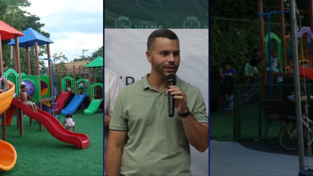 Prefeitura de Viana entrega nova praça para a comunidade do bairro Bom Pastor