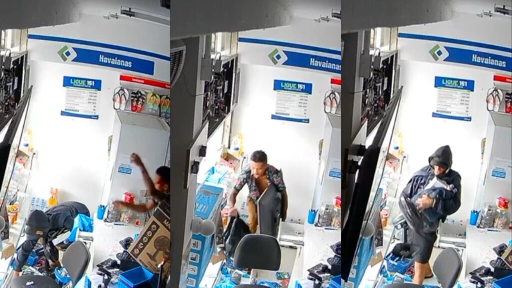 Ladrões invadem farmácia, furtam vários produtos e acabam presos na Serra