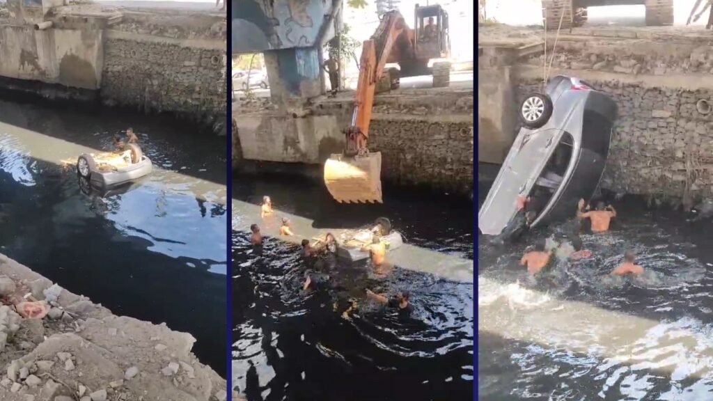 Idoso morre após cair em Valão no município de Vila Velha