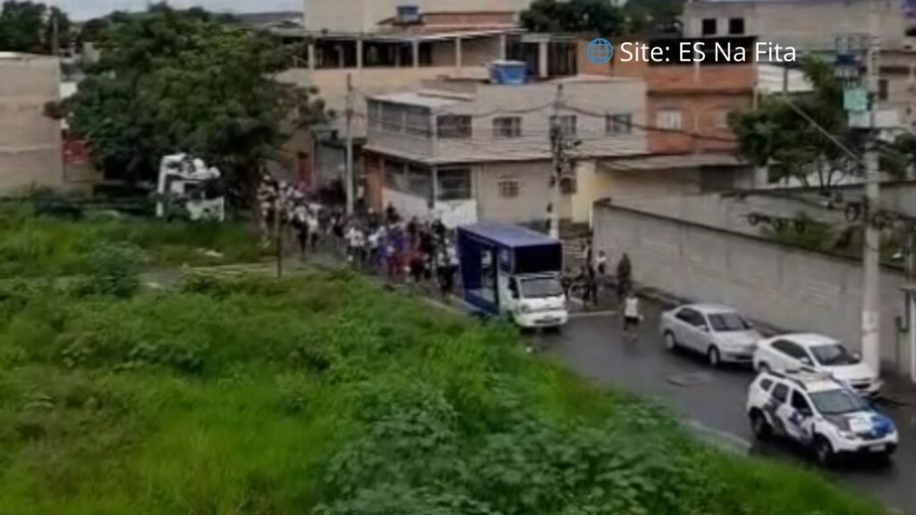 Protesto e manifestação por causa da morte de diarista é registrado em Vila Velha