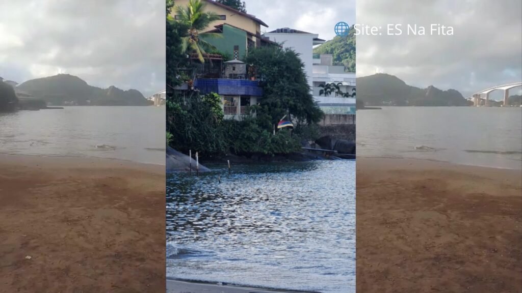Corpo de homem é localizado próximo do mar no bairro Enseada do Suá no município de Vitória