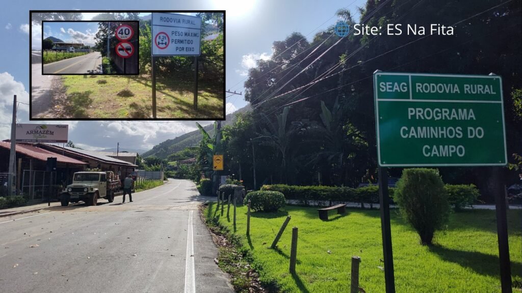 Governo do Espírito Santo inaugura obras de recapeamento de rodovias rurais em Guarapari