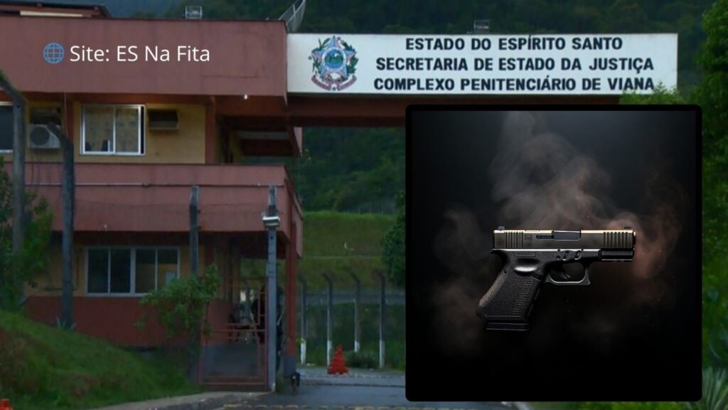 Preso faz dois agentes de reféns e acaba sendo baleado tentando fugir de presídio em Viana
