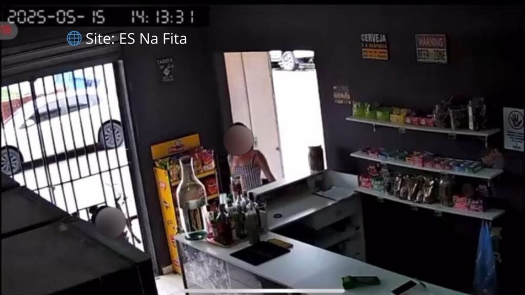 Presa mulher que esfaqueou jovem com canivete em tabacaria na Serra