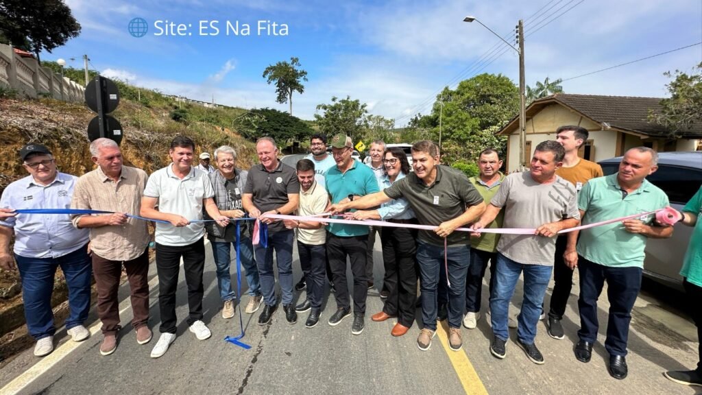 Governo ES anuncia entrega de obra de recapeamento em Marilândia
