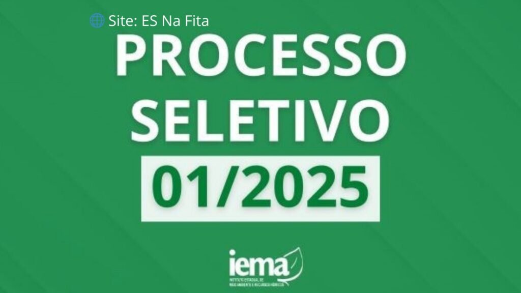 Abertura de inscrições para o processo seletivo do Iema é anunciada