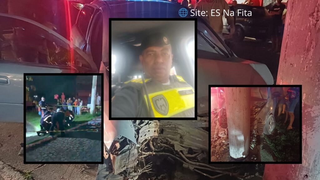 Policial Militar morre em Vitória após acidente com motorista embriagado