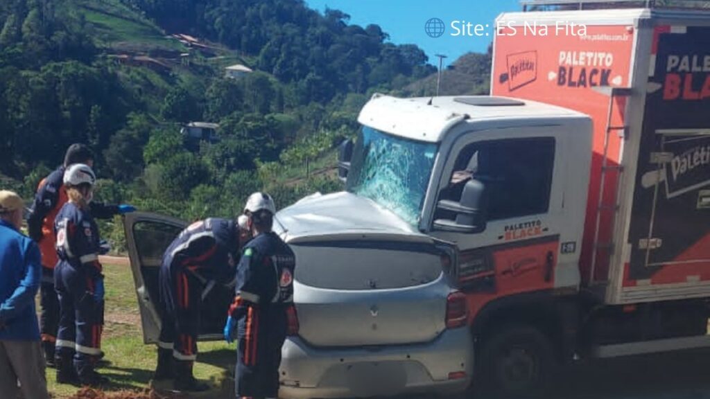 Acidente de trânsito mata duas pessoas em Domingos Martins
