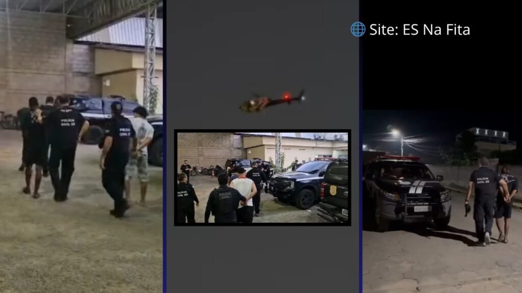 Operação Força Total: Polícia Civil prende oito suspeitos de tráfico em Sooretama