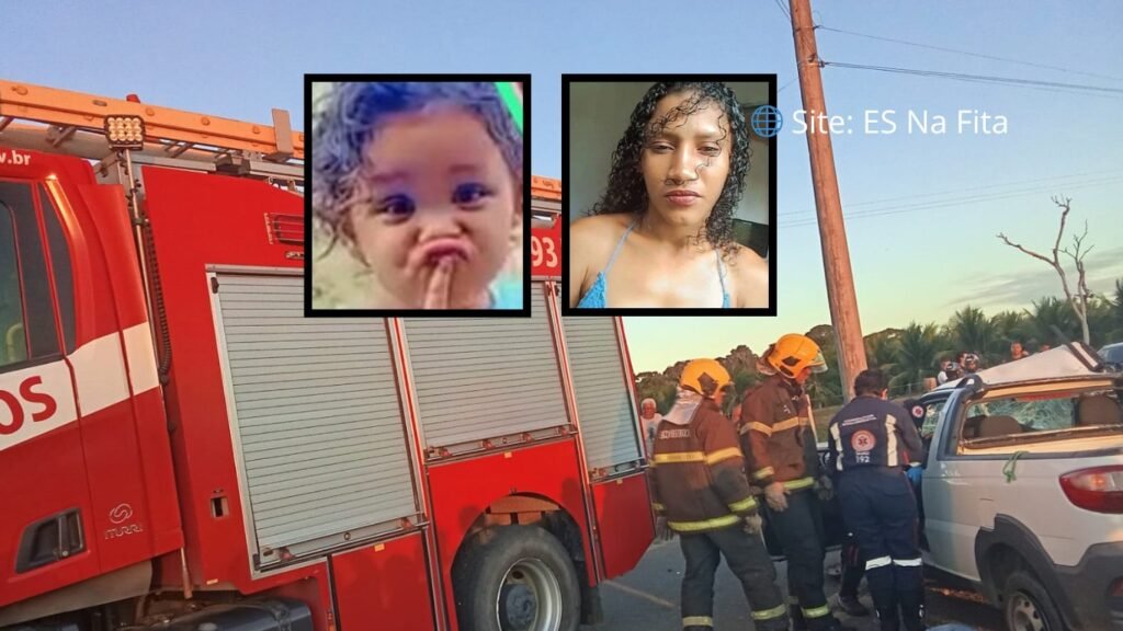 Acidente gravíssimo deixa criança e jovem mortas no interior de Linhares