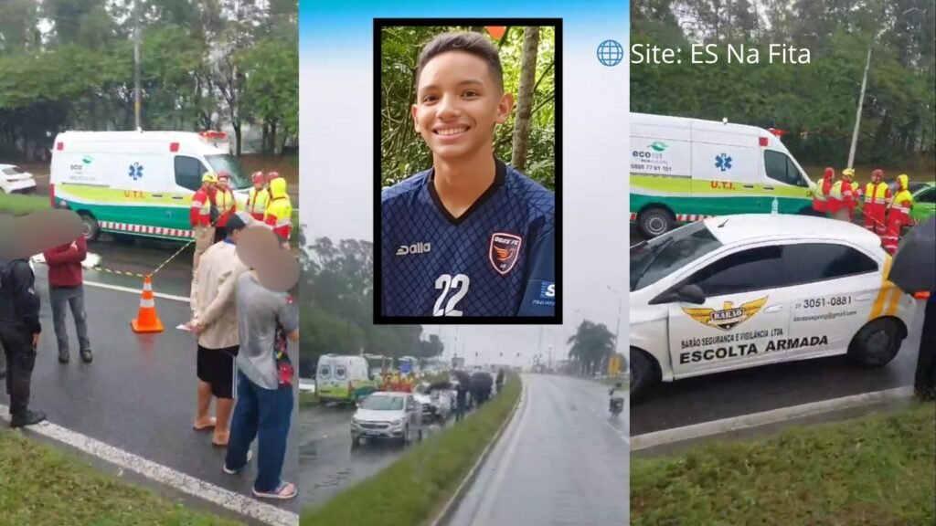 Adolescente morre a caminho da escola em acidente na BR-101 na Serra