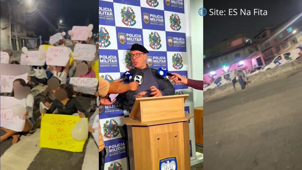 Adolescentes foram autores dos disparos que mataram duas pessoas em Vila Velha, diz PM