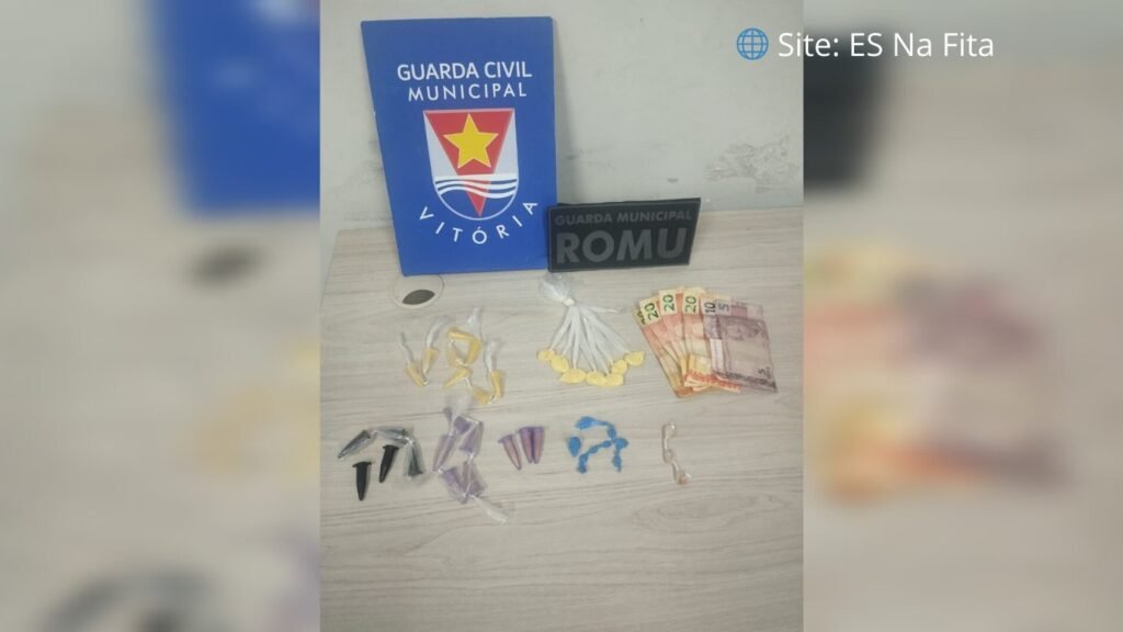 Guarda de Vitória prende homem com drogas em bairro de Vitória