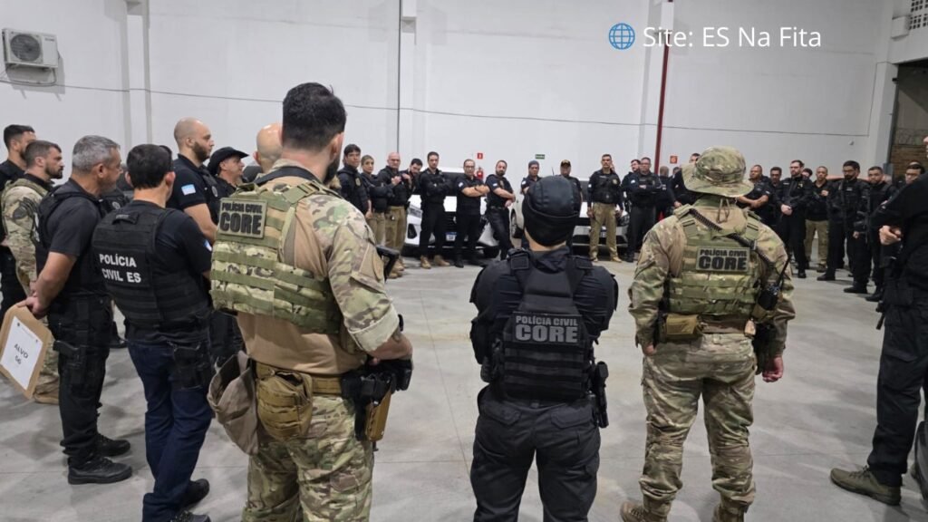 Polícia Civil deflagra operação contra organizações criminosas em Santa Rita, Vila Velha