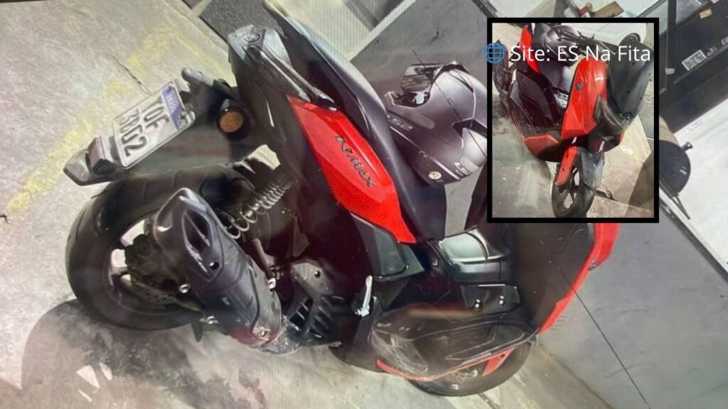 Homem tem moto roubada em Vitória e pede ajuda nas redes sociais