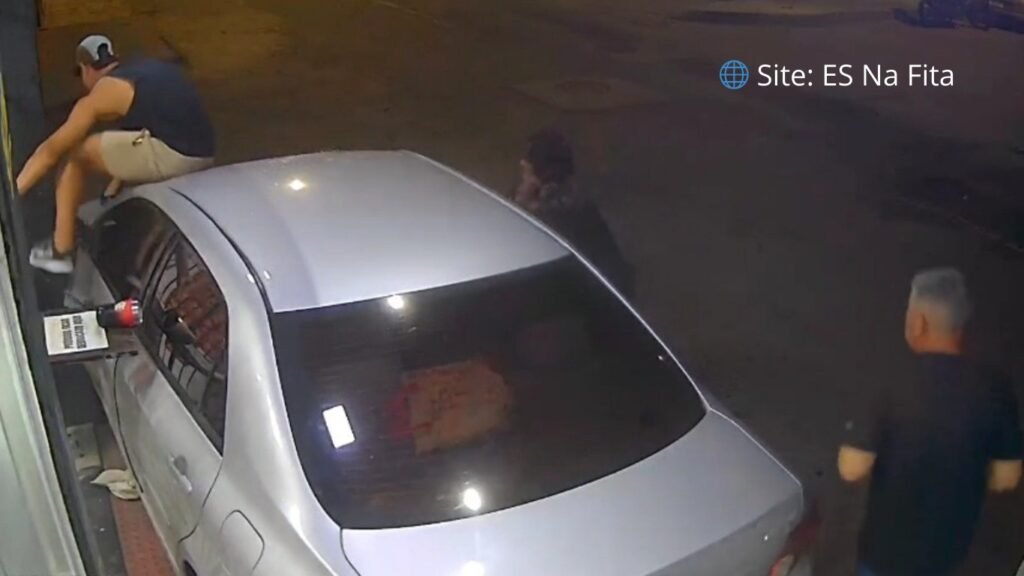 Motorista atropela clientes de distribuidora em Vila Velha