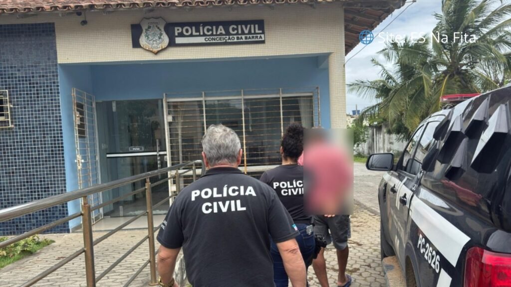Polícia Civil prende homem suspeito de abusar da enteada de apenas 11 anos em Conceição da Barra