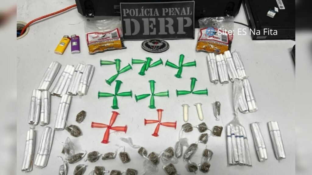 Polícia Penal aborda ônibus com detentos e drogas são encontradas
