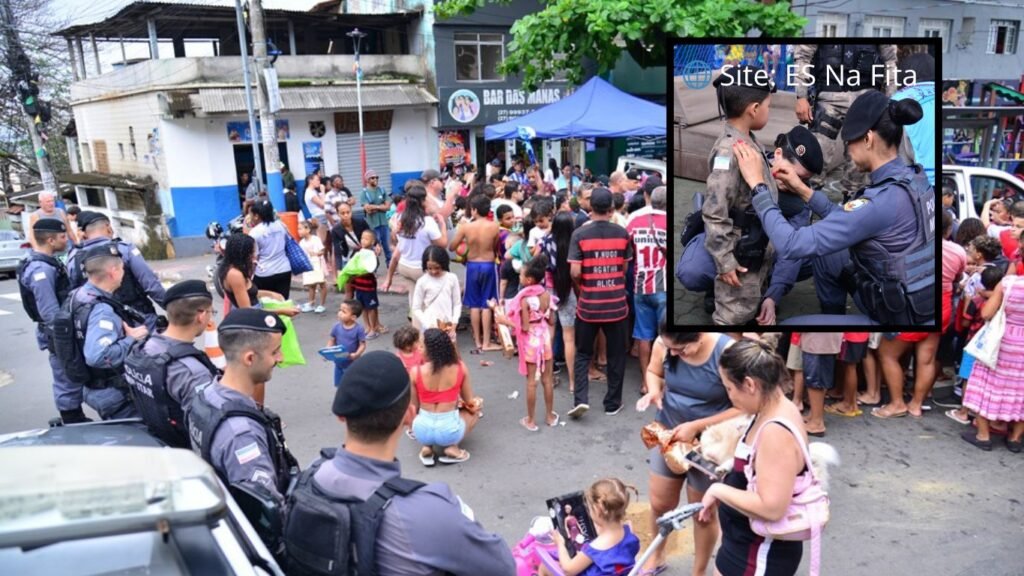 Polícia Militar realiza evento alusivo ao Dia das Crianças em Vitória