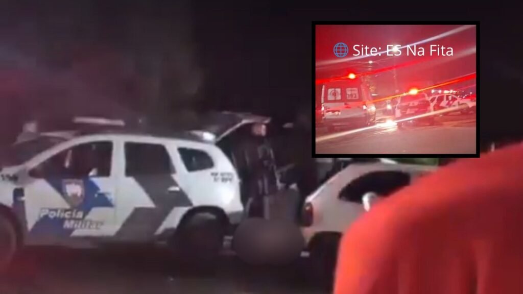 Confronto com a PM termina em morte na Serra; polícia usa granadas para conter tumulto