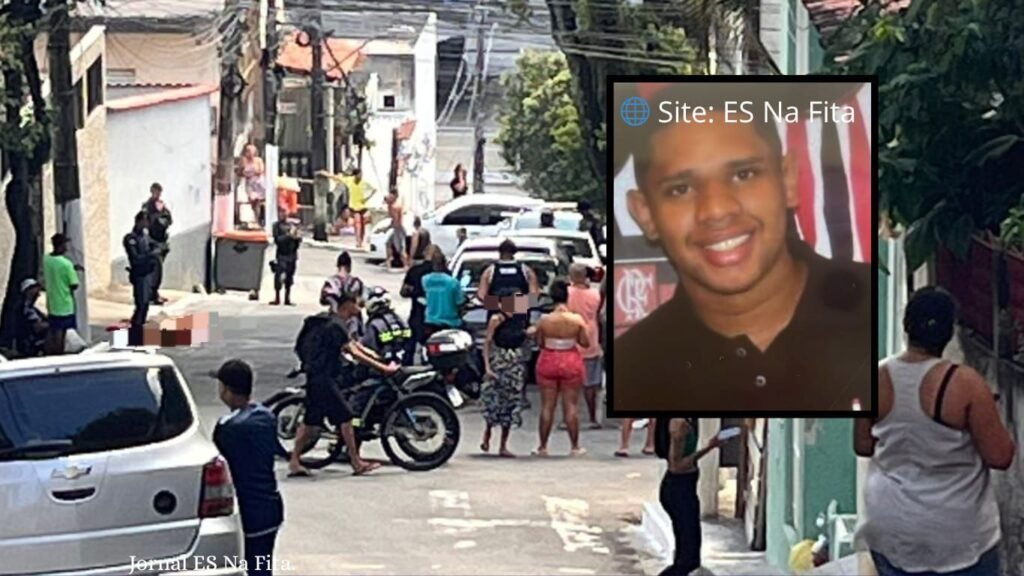 Motociclista mata homem no meio da rua em Vitória