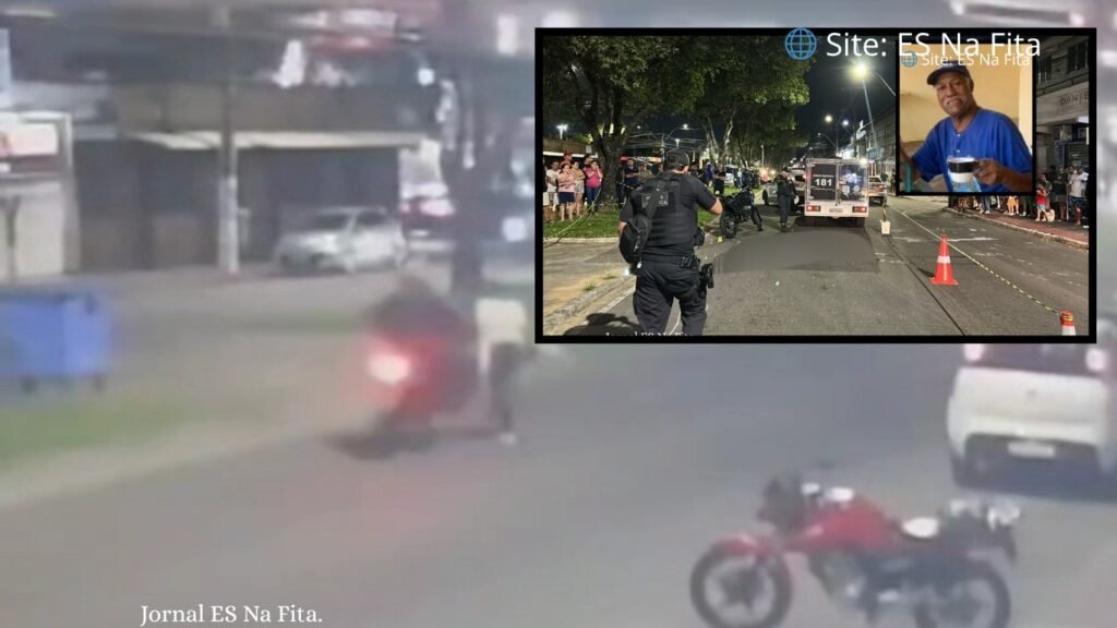 Motociclista que empinou moto e matou idoso na Serra vai à delegacia e é liberado