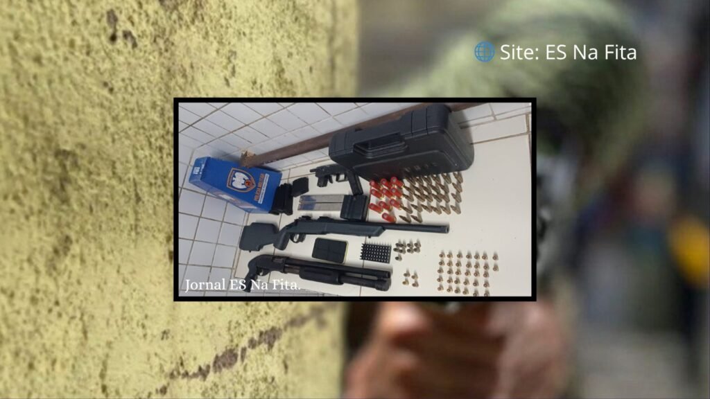 Polícia Militar é recebida a tiros e apreende armas no município da Serra