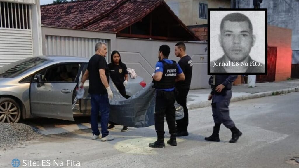 Jovem de 28 anos é morto a tiros dentro de carro em Aracruz, no ES.