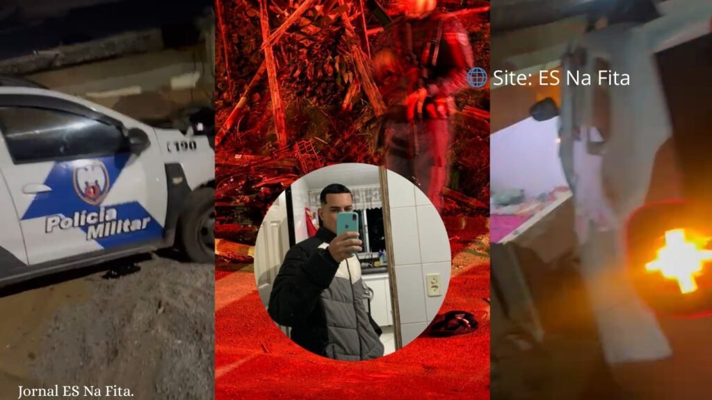 Viatura da PM passa por cima, arrasta e mata motociclista durante perseguição em Viana, no ES