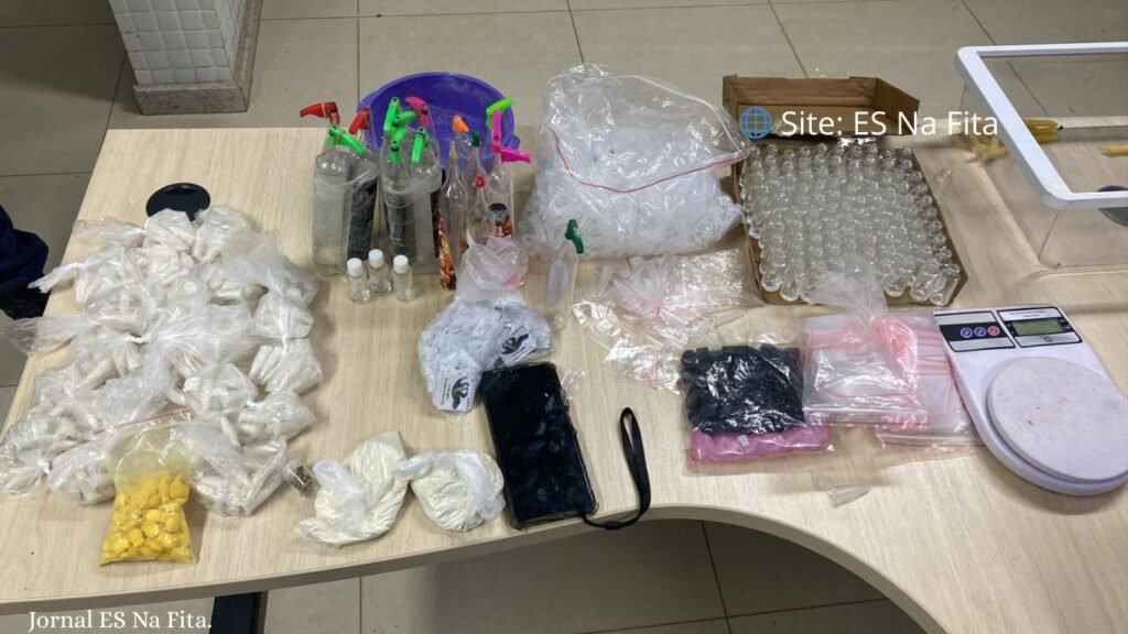 Guarda Municipal apreende grande quantidade de drogas após denúncia anônima em Viana