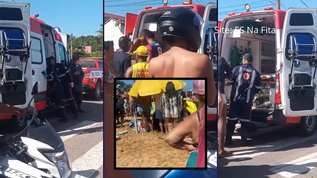 Homem morre após mergulho na praia de Barra do Sahy, em Aracruz