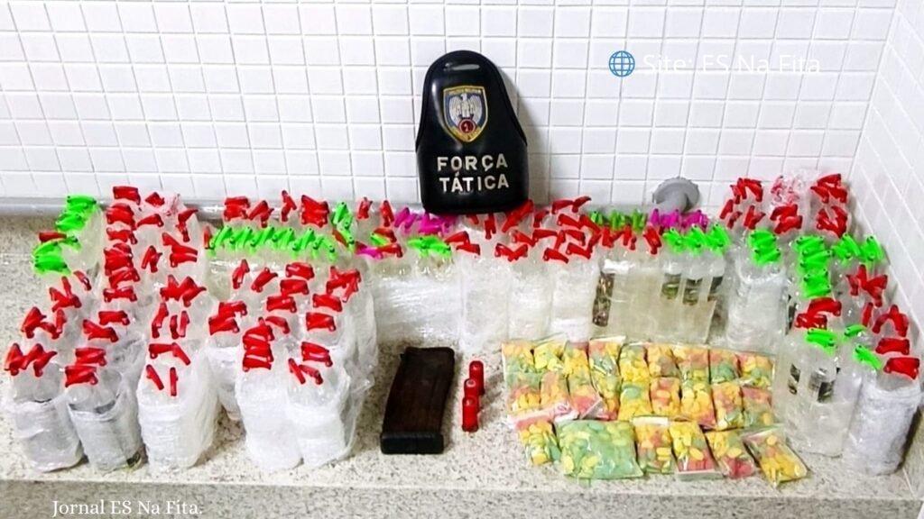 PM apreende mais de mil comprimidos de ecstasy em Vitória