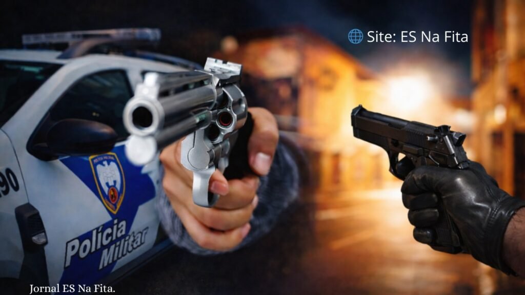 Casal é vítima de sequestro relâmpago e polícia troca tiros com criminosos durante perseguição em Guriri Sequestro de casal termina em perseguição e troca de tiros em Guriri