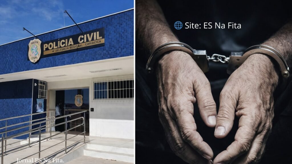 Idoso é preso suspeito de abusar de 2 crianças em piscina no município de Cariacica.