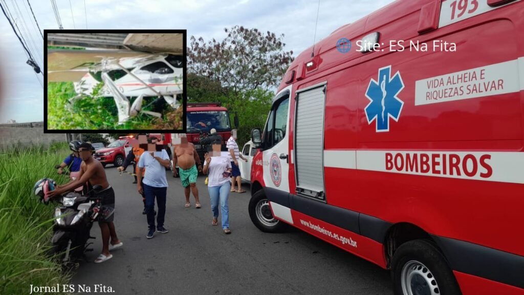 Avião caiu 20 minutos após decolar do Aeroporto de Guarapari