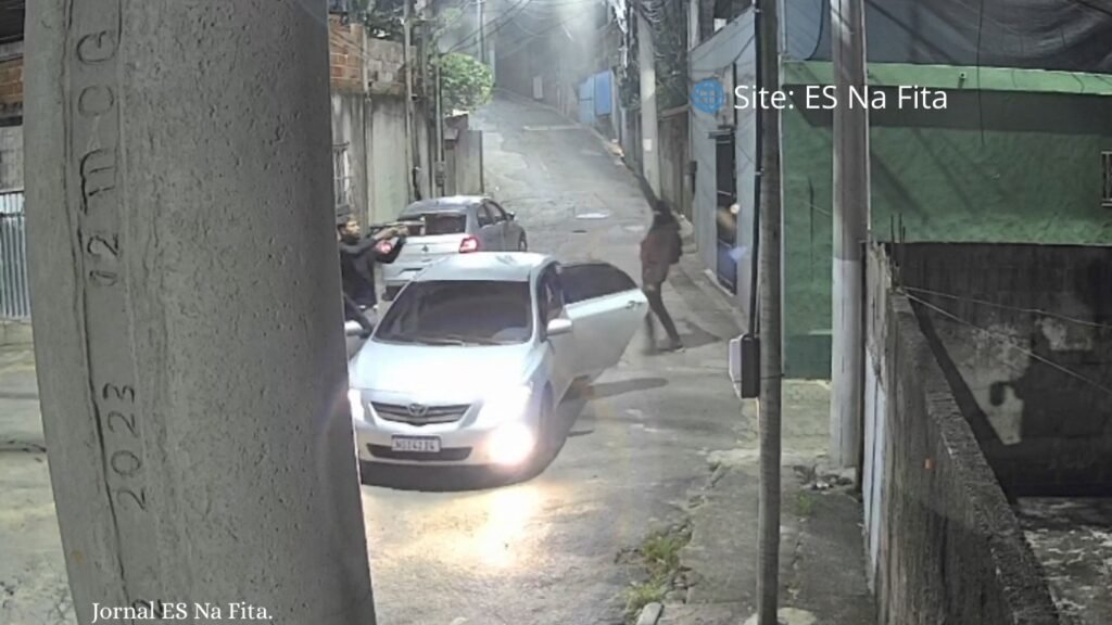 Vídeo: ataque criminoso deixa um homem morto e dois feridos na Serra Homem é assassinado a tiros e dois amigos ficam feridos na Serra