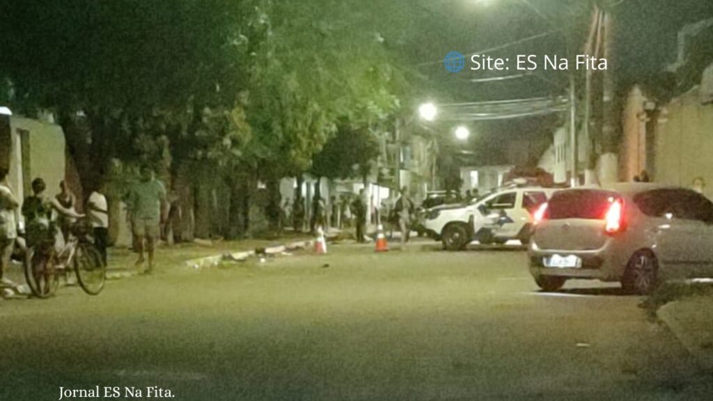 Dois homens e uma mulher são baleados em bairro de Vila Velha.