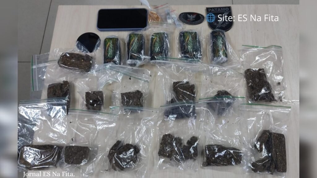 Guarda Municipal de Viana prende homem e tira drogas de circulação no município.