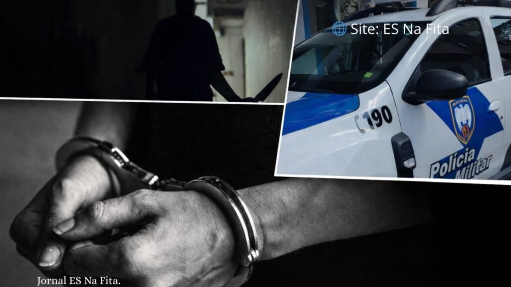 Filho é preso na Serra suspeito de esfaquear o pai no pescoço