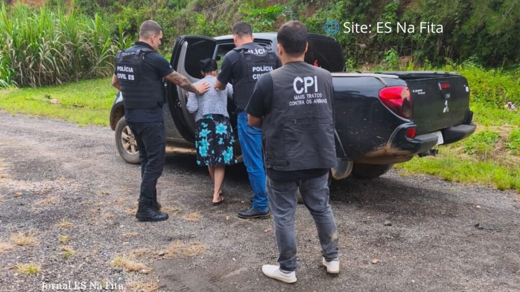 Mulher que matou cachorro a machadadas é presa.