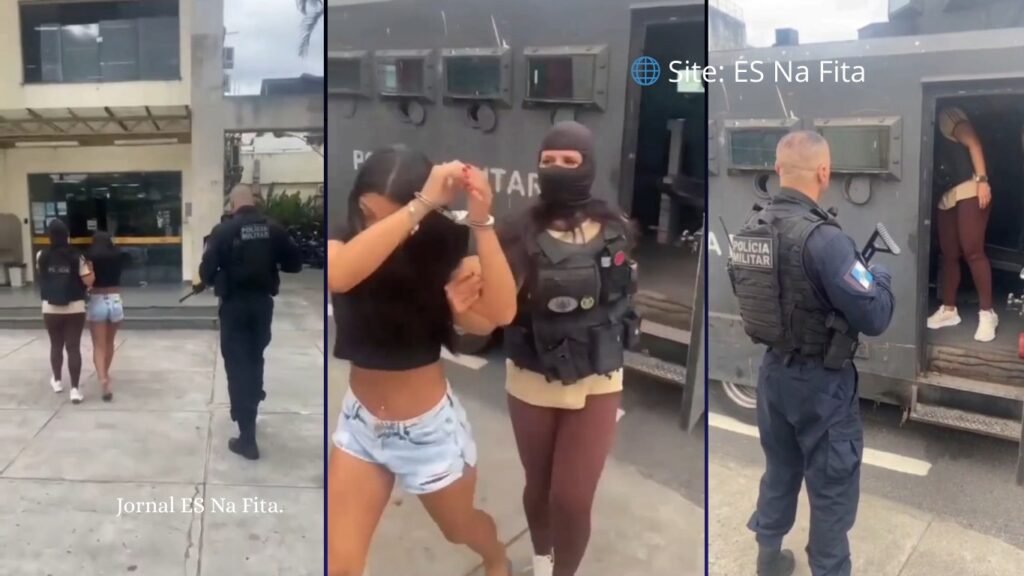 Arlequina capixaba suspeita de tráfico internacional de drogas é presa no Rio de Janeiro.