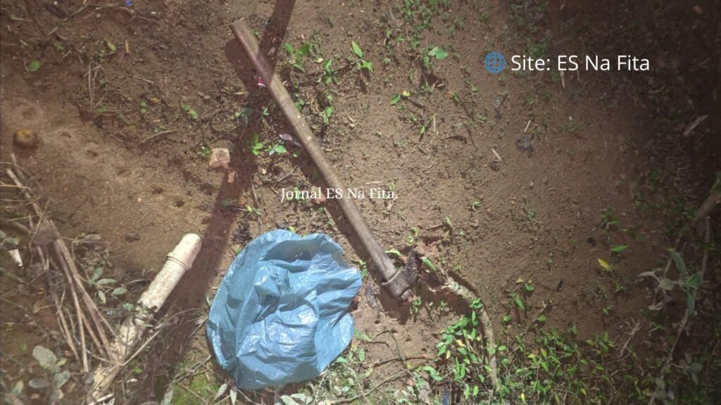 Mulher é presa suspeita de matar companheiro a machadadas em Conceição do Castelo.