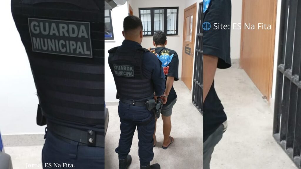 Dentro da boca: jovem é detido com cocaína, crack e maconha em Vitória.