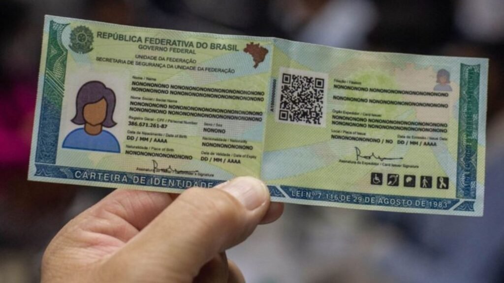 Nova carteira de identidade pode ser solicitada online e entregue em casa.