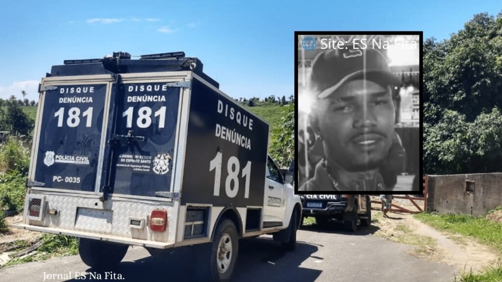 Jovem é executado a tiros em frente à própria casa no bairro Santa Cruz, em Linhares Jovem é assassinado a tiros em bairro de Linhares.